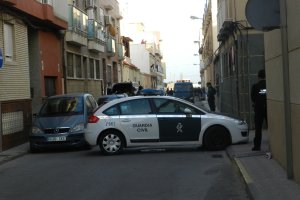 Imagen de archivo de la actuación de la Guardia Civil tras el crimen en Balerma.