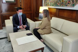 Diputación y Junta de Andalucía afianzan su unión para impulsar infraestructuras en la provincia. Yule Quesia