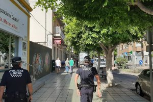 Agentes de la Policía Local de El Ejido.