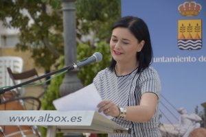 La concejal de Cultura de Albox hasta este martes, María Dolores Fiñana.