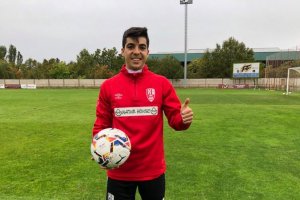 Enrique Clemente trabajando con la UD Logroñés.