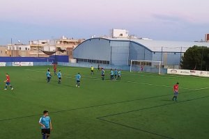 El primer partido de nuevo club fue en Miramar.