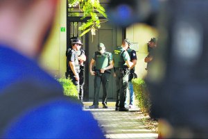 Lugar del crimen en Huércal de Almería