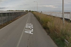 Captura de pantalla de Google Maps de la carretera en la que ha ocurrido el accidente.