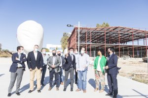 El edificio ya está culminándose y en los próximos días se continuará con los trabajos de cerramiento.