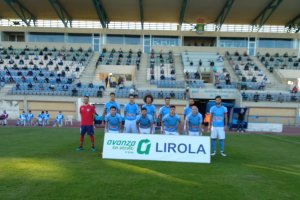 El primer once del CD El Ejido 2020-2021.