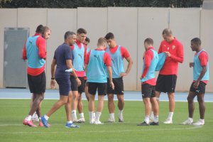 El once del Almería para mañana.