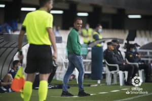 Borja Jiménez en el Cartagena-Fuenlabrada.