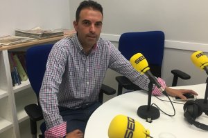 Pedro Ridao, en los estudios de SER Levante.