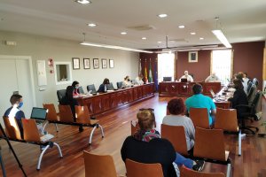 Pleno del Ayuntamiento de Huércal de Almería.