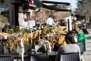 Terraza en Pozuelo. Foto: Ayto, de Pozuelo de Alarcón