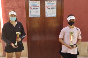 Finalistas de la categoría cadete femenina.