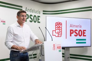 José Luis Sánchez Teruel, secretario general del PSOE de Almería.