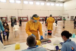 Unas 300 personas están llamadas a practicarse el test de antígenos hoy en Los Gallardos.