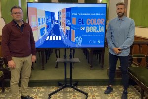 El alcalde de Berja, José Carlos Lupión, y el concejal, Rafa Villegas.