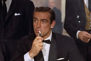 El actor en su papel de James Bond.