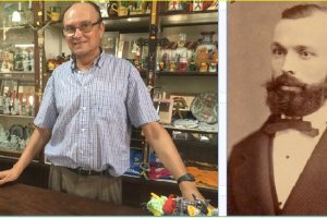 Andrés Ivorra Jiménez, el actual regente de El Valenciano, y su bisabuelo y fundador Vicente Ivorrra Román.