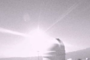 Imagen recogida por el observatorio de Calar Alto.