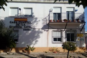 Cuartel de la Guardia Civil en Carboneras.