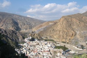 Vista de Alboloduy, uno de los 16 pueblos almerienses sin casos de coronavirus desde el inicio de la pandemia.