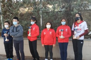 Cuadro de honor almeriense en el campeonato.