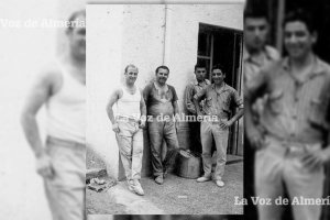 Grupo de panaderos de la fábrica del Tagarete, allá por el año de 1968. En camiseta de sport, el célebre maestro, Carmelo el de Pescadería.