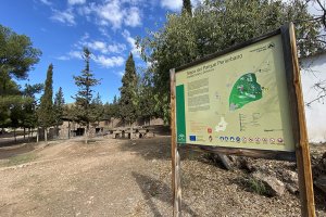 Imagen del Parque de Castala con la zona de barbacoas