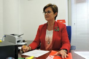 Adriana Valverde, portavoz del Grupo Municipal Socialista