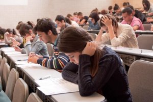 Examen de selectividad en una imagen de archivo.