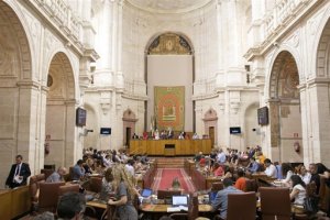 El Parlamento de Andalucía, en una foto de archivo.