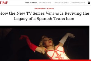 Imagen del extenso artículo en el magazine \'Time\'.