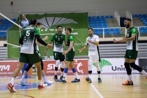La garra de los jugadores de Unicaja Costa de Almería es clave.
