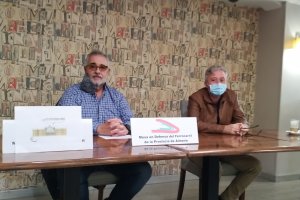 Presentación de la campaña por parte de la Mesa del Ferrocarril