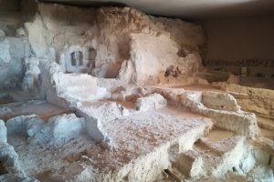 Viviendas encontradas en los trabajos arqueológicos del Mesón Gitano