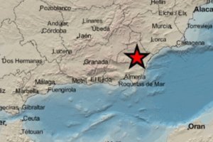 Lugar del epicentro según el IGN, en el municipio de Arboleas.