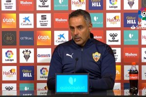 José Gomes después de ganar en el Carlos Belmonte.