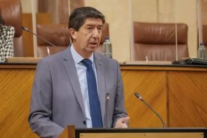 El vicepresidente de la Junta de Andalucía, Juan Marín.