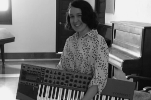 La joven compositora almeriense Pilar Miralles, en una imagen de archivo.