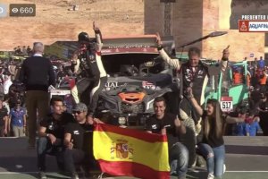 Excelente clasificación final conseguida el en el pasado Dakar