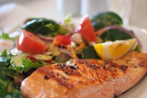 Hoy, pescado a la plancha para almorzar.