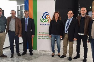 Reunión de empresas del transporte por carretera en Almería.