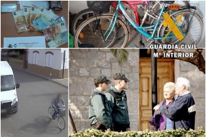 La víctima se quedó inmovil.