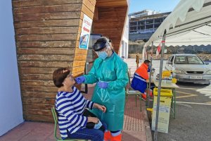 Cribado masivo realizado en Albox.