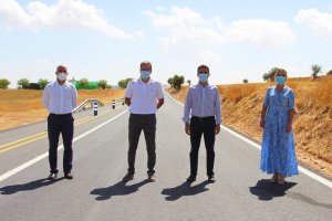 Visita a una obra en la comarca de Los Vélez.