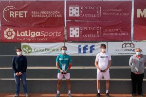 Javi Barranco, con su compañero Albert Roglan.