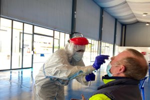 Cribado masivo organizado en el municipio de Berja.