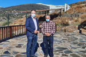 Visita al municipio de Bayárcal.