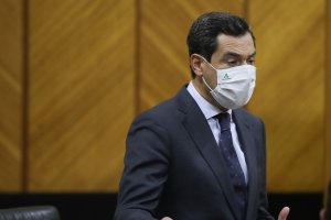 Juan Manuel Moreno, presidente de la Junta de Andalucía.
