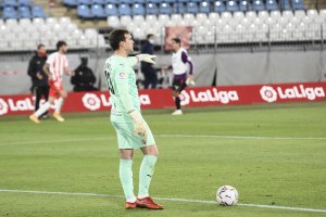 Fernando en el Almería-Mallorca.