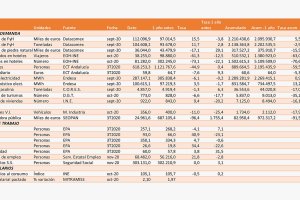 Principales indicadores económicos de la provincia en el año 2020